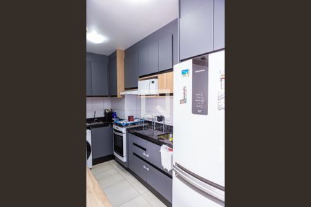 Cozinha de apartamento para alugar com 2 quartos, 34m² em Vila Pierina, São Paulo