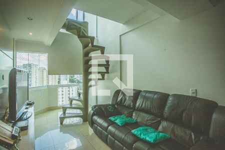 Sala de Estar de apartamento para alugar com 3 quartos, 168m² em Chácara Inglesa, São Paulo