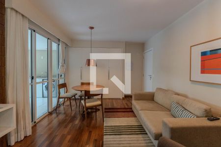 Sala/Cozinha de apartamento à venda com 2 quartos, 56m² em Bela Vista, São Paulo