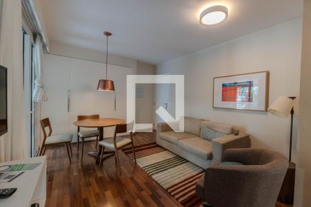 Sala/Cozinha de apartamento à venda com 2 quartos, 56m² em Bela Vista, São Paulo