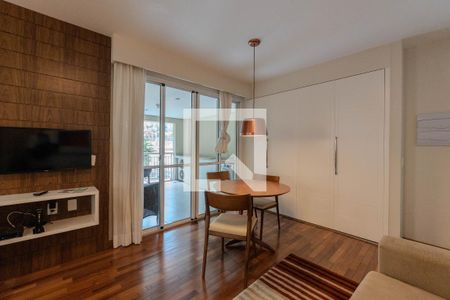 Sala/Cozinha de apartamento à venda com 2 quartos, 56m² em Bela Vista, São Paulo