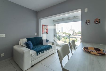 Sala/Quarto de apartamento para alugar com 1 quarto, 34m² em Itaim Bibi, São Paulo