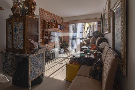 Sala de apartamento à venda com 2 quartos, 50m² em Sacoma, São Paulo