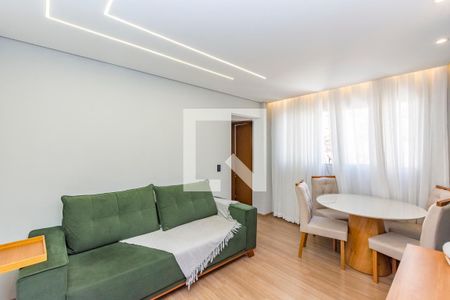 Sala de apartamento para alugar com 2 quartos, 47m² em Engenho Nogueira, Belo Horizonte