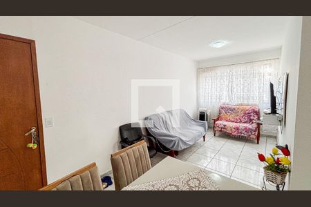 Sala - Sala de Jantar de apartamento à venda com 2 quartos, 55m² em Vila Lutécia, Santo André