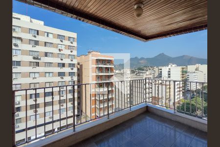 Varanda da Sala de apartamento para alugar com 1 quarto, 60m² em Vila Isabel, Rio de Janeiro