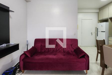 Sala de apartamento para alugar com 1 quarto, 36m² em Jardim do Mar, São Bernardo do Campo