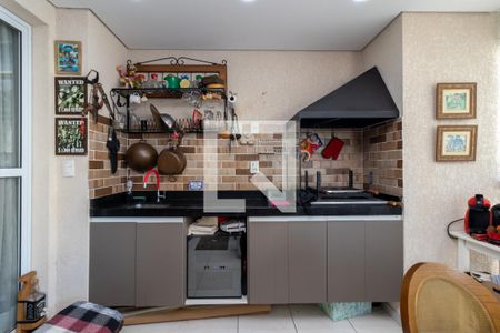 Varanda gourmet de apartamento para alugar com 2 quartos, 92m² em Santana, São Paulo