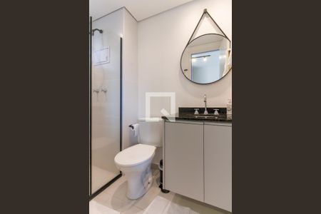 Banheiro de apartamento para alugar com 1 quarto, 27m² em Perdizes, São Paulo