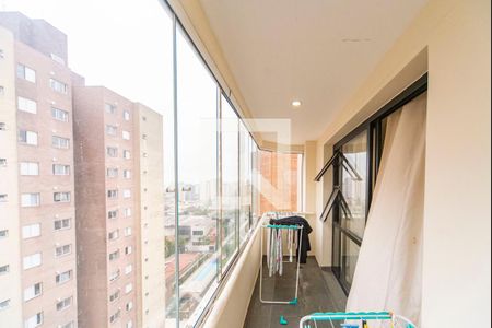 Varanda da Sala de apartamento à venda com 3 quartos, 227m² em Jardim Bela Vista, Santo André