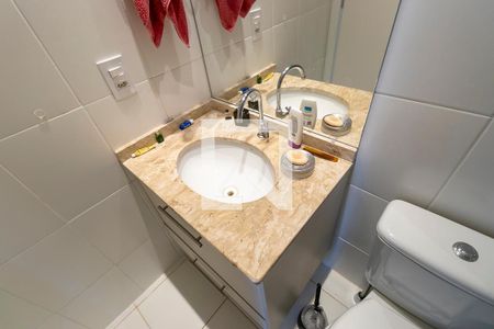 Banheiro da suíte de apartamento para alugar com 2 quartos, 54m² em Jardim Belo Horizonte, Campinas