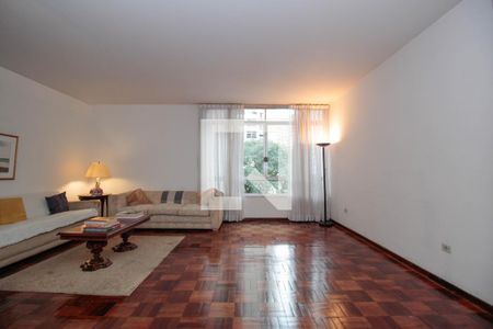 Sala de apartamento para alugar com 3 quartos, 190m² em Paraíso, São Paulo