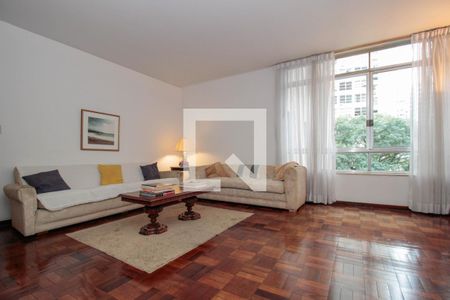 Sala de apartamento para alugar com 3 quartos, 190m² em Paraíso, São Paulo