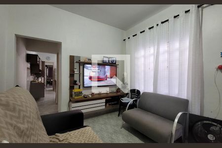 Sala de casa à venda com 3 quartos, 123m² em Vila Alzira, Santo André