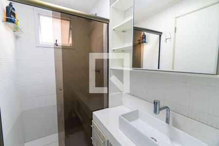 Banheiro da Suíte de apartamento à venda com 1 quarto, 40m² em Vila Fachini, São Paulo