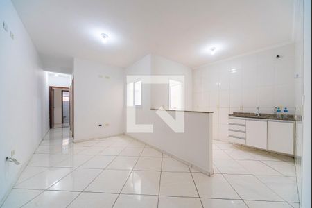 Sala de apartamento para alugar com 2 quartos, 61m² em Vila Alzira, Santo André