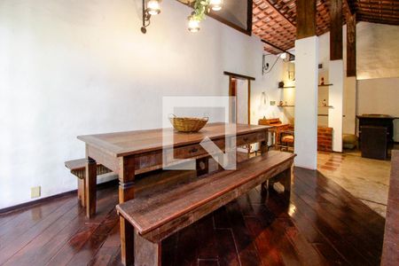 Sala de jantar de casa para alugar com 4 quartos, 140m² em Itanhangá, Rio de Janeiro