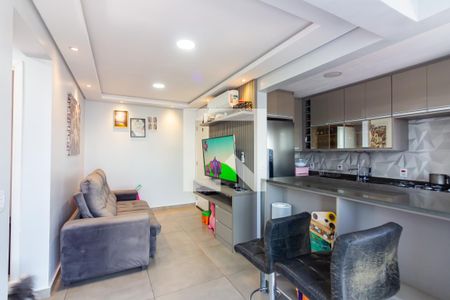 Sala de apartamento para alugar com 2 quartos, 47m² em Presidente Altino, Osasco