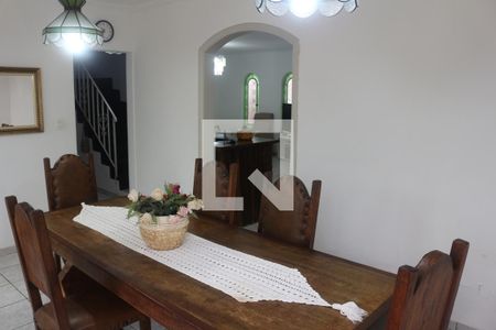 Sala de Jantar de casa à venda com 3 quartos, 280m² em Osvaldo Cruz, São Caetano do Sul