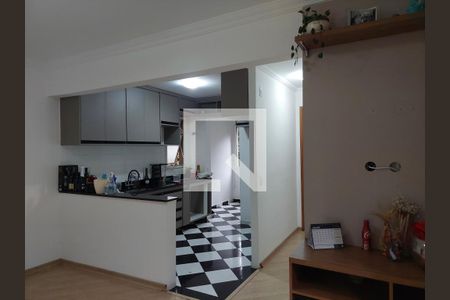 Sala de apartamento para alugar com 2 quartos, 50m² em Jardim Campo Grande, São Paulo