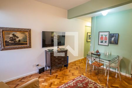 Sala de apartamento à venda com 1 quarto, 40m² em Flamengo, Rio de Janeiro