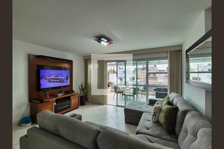 Sala de apartamento à venda com 4 quartos, 296m² em Recreio dos Bandeirantes, Rio de Janeiro