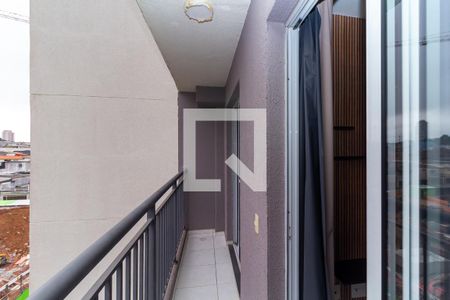 Sacada Sala de apartamento para alugar com 1 quarto, 29m² em Vila Tolstoi, São Paulo