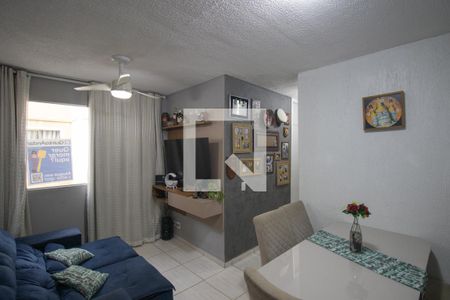 Sala de apartamento para alugar com 2 quartos, 49m² em Nova Cidade, São Gonçalo