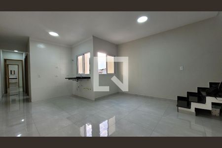 Sala de apartamento à venda com 2 quartos, 110m² em Vila Pires, Santo André