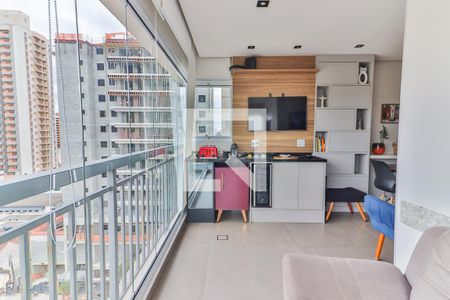 Varanda de apartamento à venda com 2 quartos, 66m² em Caxingui, São Paulo