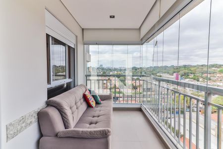 Varanda de apartamento à venda com 2 quartos, 66m² em Caxingui, São Paulo