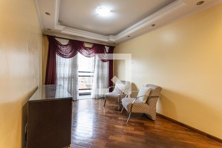 Sala de apartamento à venda com 3 quartos, 79m² em Vila Curuçá, Santo André