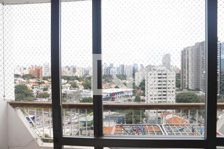 Sacada Sala de apartamento à venda com 4 quartos, 127m² em Vila Clementino, São Paulo