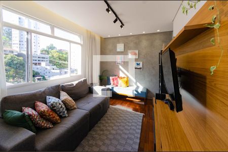 Sala de apartamento à venda com 3 quartos, 105m² em Luxemburgo, Belo Horizonte