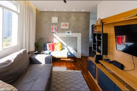 Sala de apartamento à venda com 3 quartos, 105m² em Luxemburgo, Belo Horizonte
