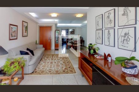 Sala de apartamento à venda com 4 quartos, 140m² em Santa Efigênia, Belo Horizonte