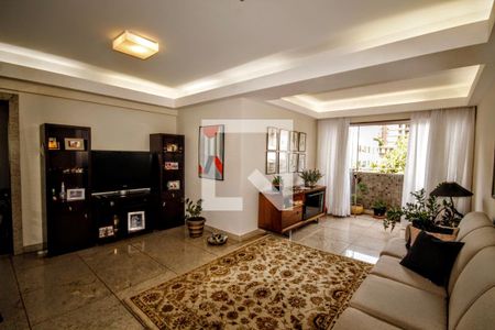 sala de apartamento à venda com 4 quartos, 140m² em Santa Efigênia, Belo Horizonte