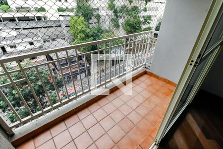 Varanda da Sala de apartamento à venda com 3 quartos, 74m² em Super Quadra Morumbi, São Paulo