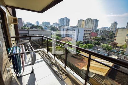 Varanda da Sala de apartamento à venda com 4 quartos, 110m² em Méier, Rio de Janeiro