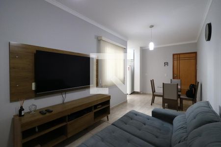 Sala de apartamento para alugar com 2 quartos, 55m² em Bela Vista, Santo André