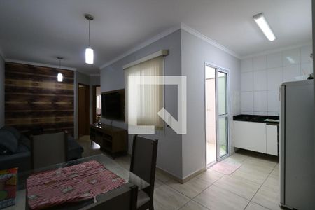 Sala de apartamento para alugar com 2 quartos, 55m² em Bela Vista, Santo André