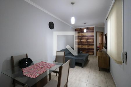 Sala de apartamento para alugar com 2 quartos, 55m² em Bela Vista, Santo André