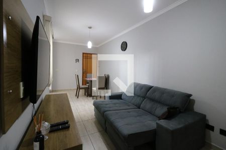 Sala de apartamento para alugar com 2 quartos, 55m² em Bela Vista, Santo André