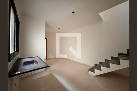 Sala de apartamento à venda com 2 quartos, 80m² em Jardim Alvorada, Santo André