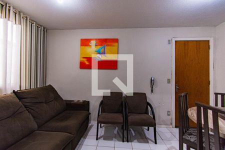 Sala de apartamento à venda com 2 quartos, 45m² em Guajuviras, Canoas