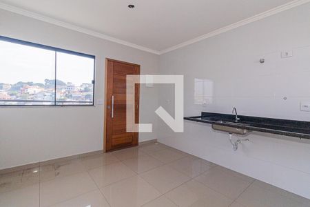 Sala/Cozinha de apartamento à venda com 1 quarto, 60m² em Vila Nivi, São Paulo