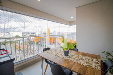 Varanda da Sala de apartamento à venda com 3 quartos, 82m² em Vila Guilherme, São Paulo