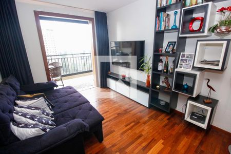 Sala de apartamento à venda com 3 quartos, 79m² em Chácara Agrindus, Taboão da Serra