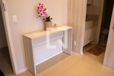 Sala de apartamento para alugar com 1 quarto, 45m² em Jardim Goiás, Goiânia