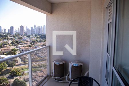 Varanda de apartamento para alugar com 1 quarto, 45m² em Jardim Goiás, Goiânia